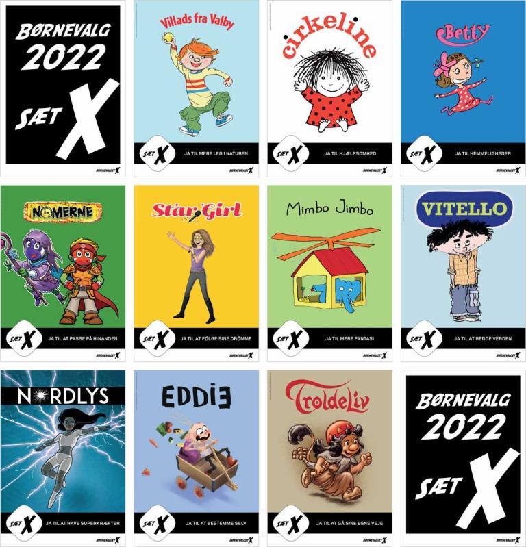 Børnevalget 2022 på Læsø Bibliotek